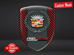 Cadillac Logos Silicona Auto Pro Máximo Resistente Elegante ST